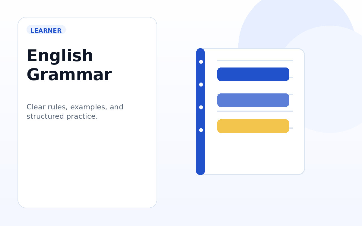 English Grammar